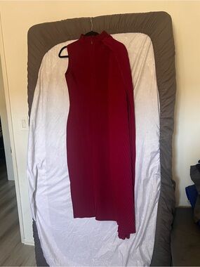 RÊVEUSE Bandage Plunge Dress
